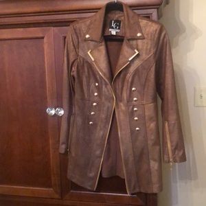 Faux leather jacket/blazer